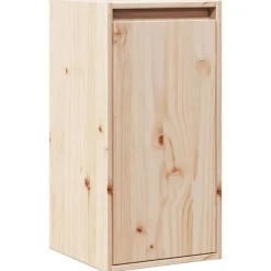 vidaXL vægskab 30x30x60 cm massivt fyrretræ