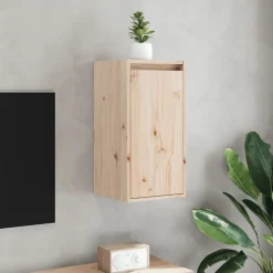 vidaXL vægskab 30x30x60 cm massivt fyrretræ