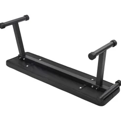 vidaXL Vægtbænk Sort 108 x 27 x 41 cm Pulverlakeret stål
