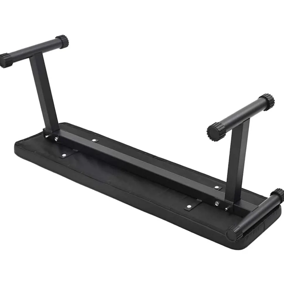 vidaXL Vægtbænk Sort 108 x 27 x 41 cm Pulverlakeret stål