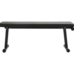 vidaXL Vægtbænk Sort 108 x 27 x 41 cm Pulverlakeret stål