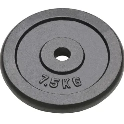 vidaXL vægtskiver 4 stk. 4x7,5 kg støbejern