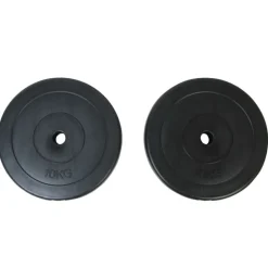 vidaXL vægtskiver 2 x 10 kg