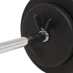 vidaXL vægtstang med skiver 60 kg