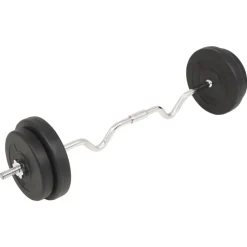 vidaXL vægtstangsæt 30 kg