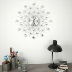 vidaXL vægur med kvarts-urværk moderne design 50 cm