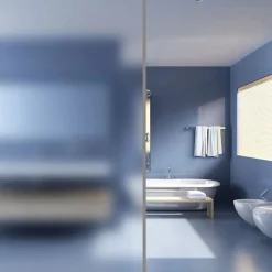 vidaXL vinduesfolie 0,9x5 m PVC matteret grå