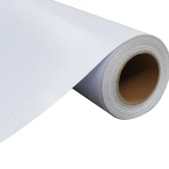 vidaXL vinduesfolie 0,9x5 m PVC matteret grå