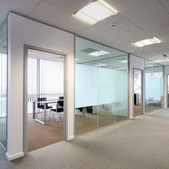 vidaXL vinduesfolie 0,9x5 m stribet PVC matteret