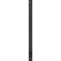 vidaXL Vinduesgitter Sort 75,5 x 60 cm Pulverlakeret stål