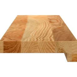 vidaXL vindueskarme 2 stk lysebrun 70x15x2 cm massivt egetræ