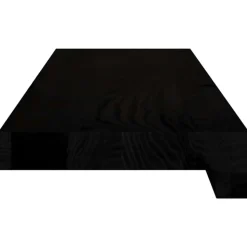 vidaXL vindueskarme 2 stk mørkebrun 70x15x2 cm massivt egetræ
