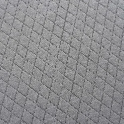 vidaXL Vinkelpude Ensfarvet Grå 69 x 64 x 19 cm Memory Skum