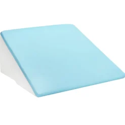 vidaXL Vinkelpude Grå 55 x 55 x 26 cm Memory Skum