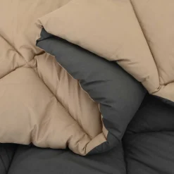 vidaXL Vinter dyne Antracit og Taupe 135 x 200 cm Mikrofiber