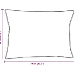 vidaXL Vinter dyne med pude 3 pcs Hvid Dunfjer