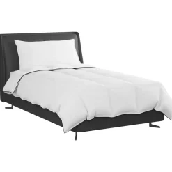 vidaXL Vinter dyne med pude 2 pcs Hvid Dunfjer