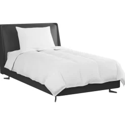 vidaXL Vinter dyne med pude 2 pcs Hvid Dunfjer