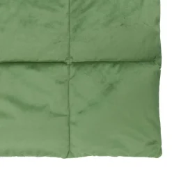 vidaXL Vinter dyne Quilting Grøn 135 x 200 cm Mikrofiber