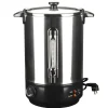 vidaXL vinvarmer rustfrit stål 15 l 2500 W
