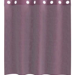vidaXL voile-gardiner med øskner 2 stk. 140x140 cm lilla