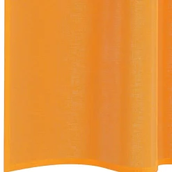 vidaXL voile-gardiner med stanglommer 2 stk. orange