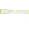 vidaXL volleyballnet 823x244 cm PE-stof gul og sort