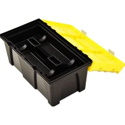 vidaXL værktøjskasse 595x337x316 mm plastik gul