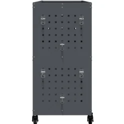 vidaXL Værktøjsvogn med hylde Antracit 75 x 35 x 73 cm Koldvalset stål