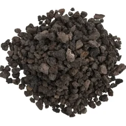 vidaXL vulkanske sten 10 kg 1-2 cm sort