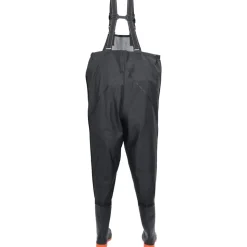 vidaXL waders med støvler str. 43 sort