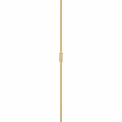 vidaXL Walk-In brusevæg Guld 70 x 6,5 x 190 cm