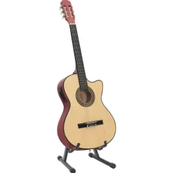 vidaXL western guitarsæt 12 dele med equalizer og 6 strenge