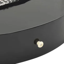 vidaXL western-guitarsæt 12 dele med equalizer og 6 strenge sort