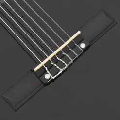 vidaXL western-guitarsæt 12 dele med equalizer og 6 strenge sort