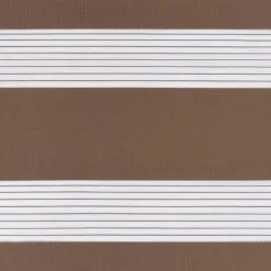 vidaXL zebragardin brun 40x100 cm stofbredde 35,9 cm polyester