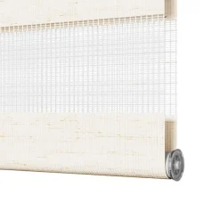 vidaXL zebragardin marmorbeige 40x100 cm stofbredde 35,9 cm polyester